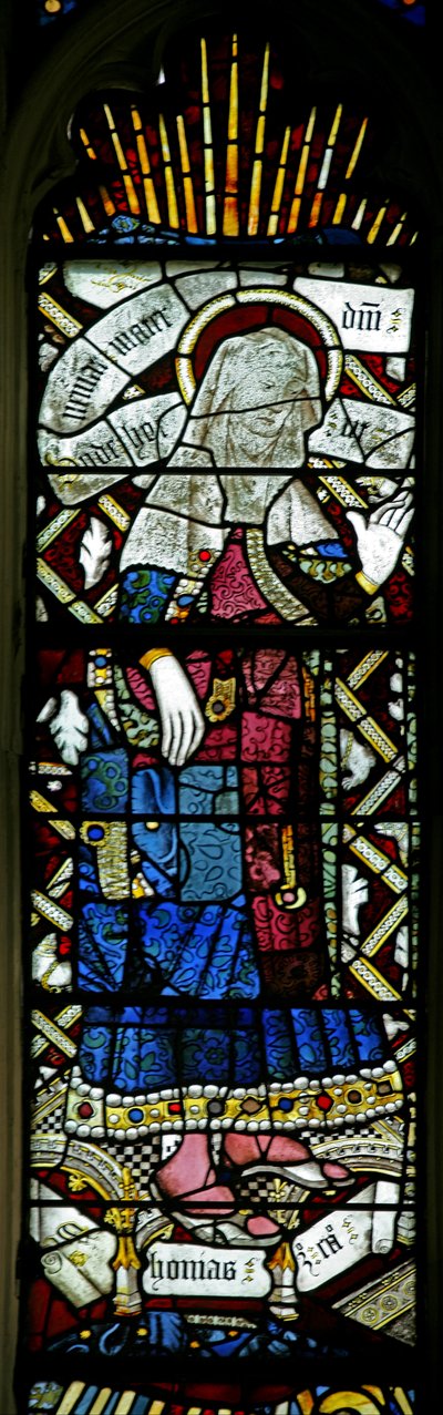 Window depicting St Elizabeth? by English School