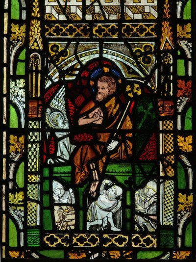 Window N2 depicting the Resurrection by English School