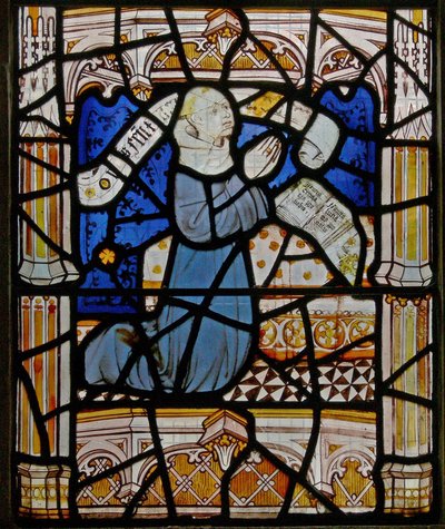 Window N4 depicting a donor by English School