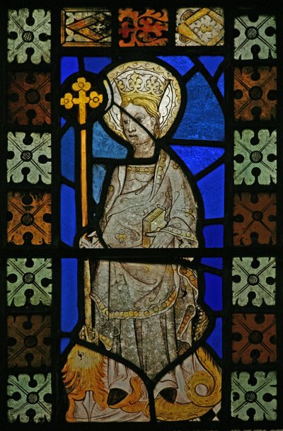 Window depicting St Margaret by English School