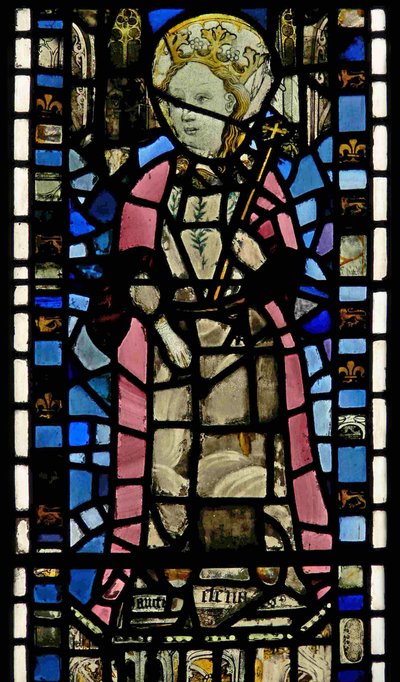 Window depicting St Helen by English School