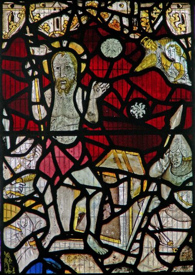 Window Ww depicting the Resurrection by English School