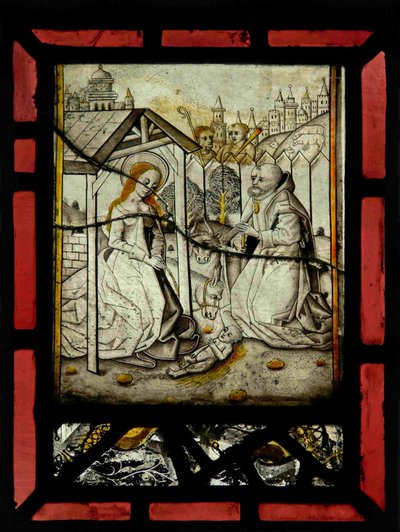 Window depicting the Nativity by English School