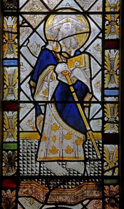 Window depicting St James the Great by English School