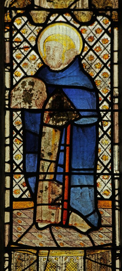 Window 3 depicting St Mewbred of Cardinham by English School