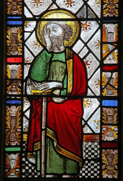 Window depicting St Paul by English School