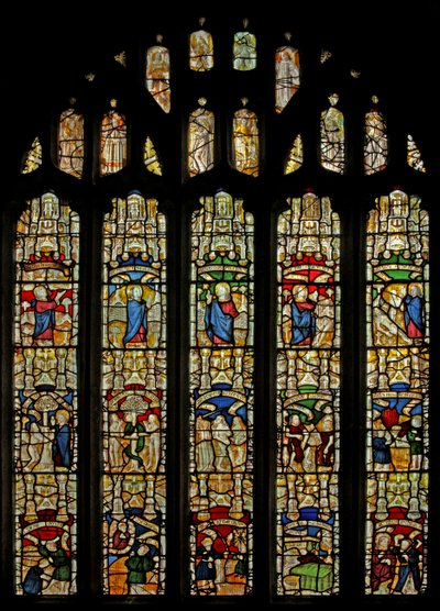 Window 1 depicting the Creation window by English School