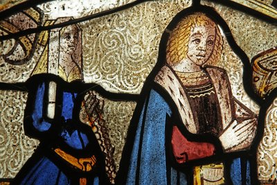 Window depicting donors - Calloway by English School
