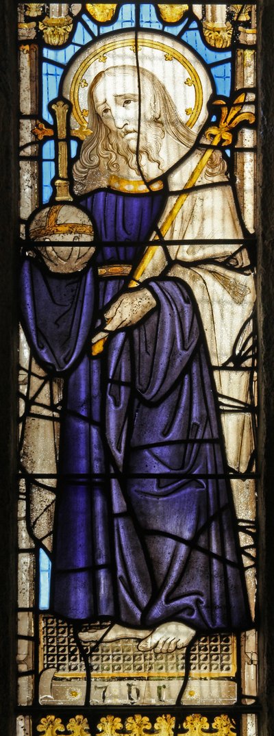 Window depicting Christ by English School