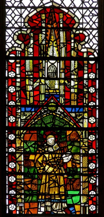 Window w32 depicting St Stephen by English School