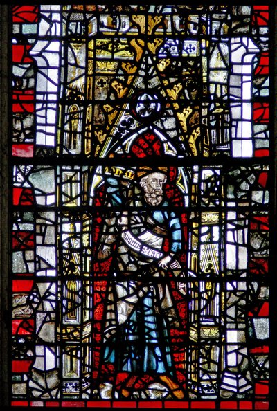 Window depicting the Prophet Joel by English School