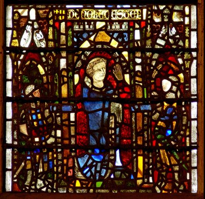 Window w42 depicting Peter de Dene by English School