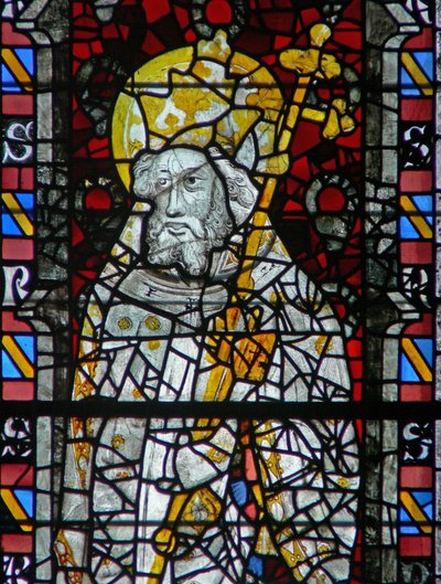 Window depicting St Peter by English School