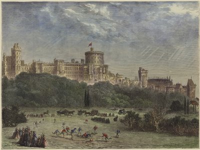 Windsor Castle by English School