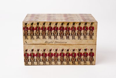 Wooden Drill Box by English School