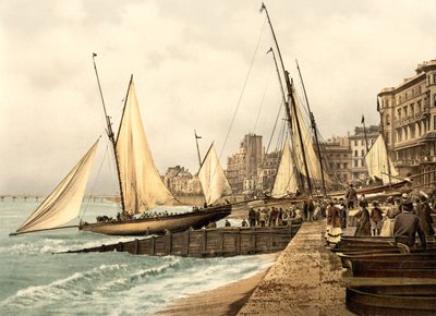 Yachts Starting, Hastings by English School