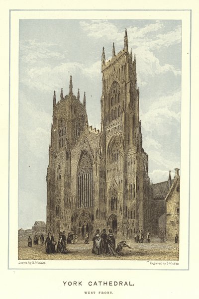 York Cathedral, West Front by English School