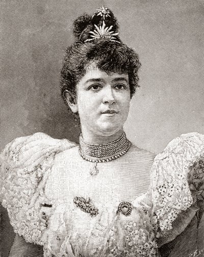 Zélie de Lussan by English School