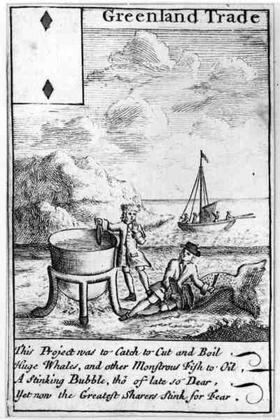 Greenland Trade Playing Card by English School English School