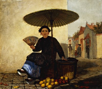 Fruit Seller by Enoch Wood Perry