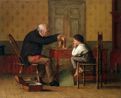 The Clock Doctor by Enoch Wood Perry