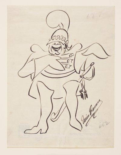 Enrico Caruso as Don José in Carmen by Enrico Caruso