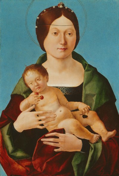 Virgin and Child by Ercole de Roberti