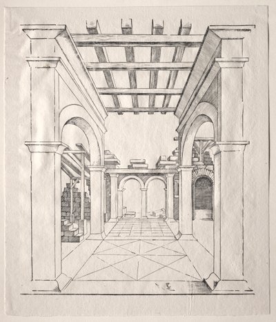 A Portico by Erhard Schon