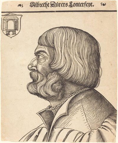 Albrecht Dürer at Age Fifty-Six by Erhard Schon