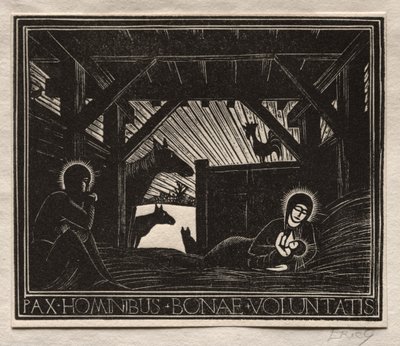 Christmas Gifts: Dawn by Eric Gill
