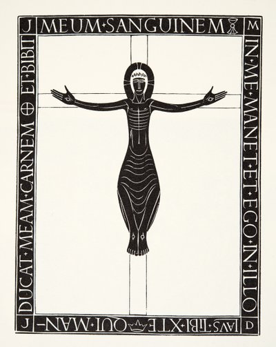 Crucifix by Eric Gill