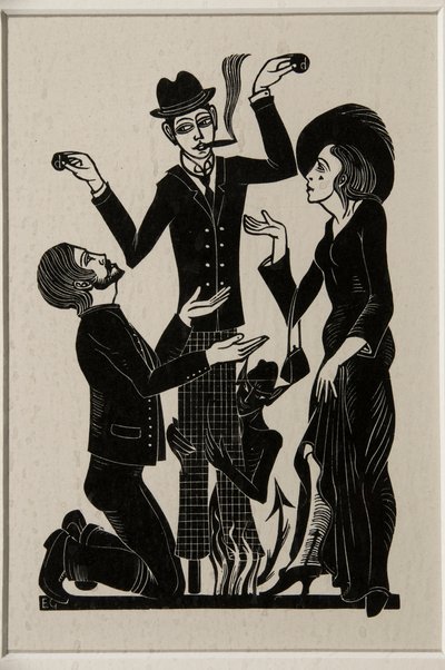 The Purchaser by Eric Gill