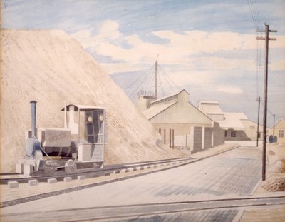 Cement Works by Eric Ravilious