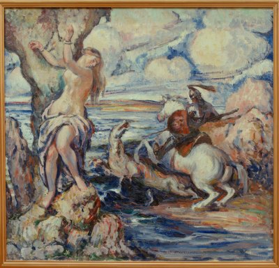 Saint George and the Dragon by Erich Klossowski