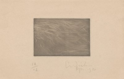Abstract Composition by Erich Wichmann (signed by artist)