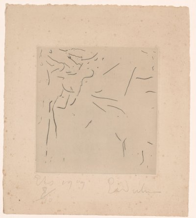 Abstract Composition by Erich Wichmann (signed by artist)