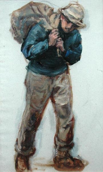 Newlyn Fisherman by Ernest Albert Waterlow