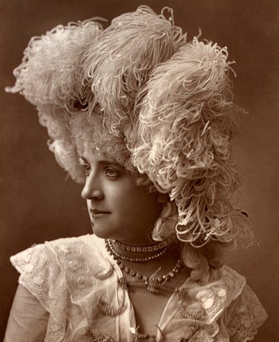Miss Wadman, British Actress, 1888 by Ernest Barraud