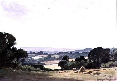 Sussex Weald by Ernest Benger or Berenger