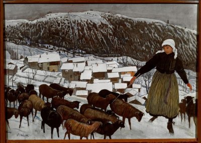The Goat Herder by Ernest Bieler