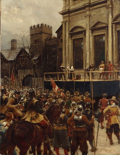 Whitehall, 30th January 1649 by Ernest Crofts