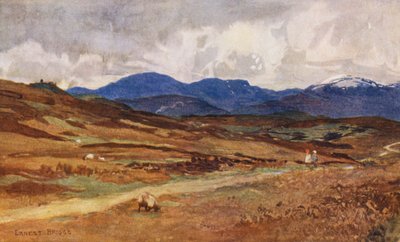 Looking westward from Lochinvar by Ernest Edward Briggs