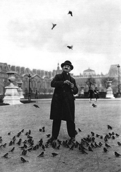 A bird charmer, Paris by Ernest Flammarion