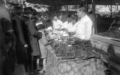 Gingerbread Seller, Paris by Ernest Flammarion