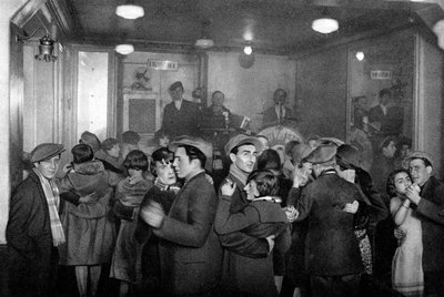 Interior of a Bal-Musette, Paris by Ernest Flammarion