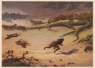 Hunting, 1871 by Ernest Henry Griset