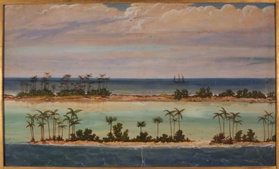 Triptych of an Atoll, 1871 by Ernest Henry Griset