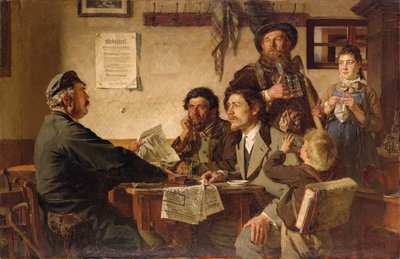 Tavern Scene, 1877 by Ernest Henseler