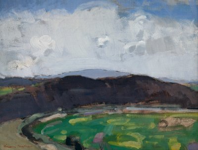 Lake Pérolles by Ernest Hiram Brülhart
