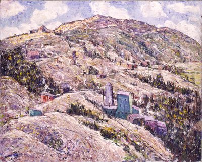 Gold Mining, Cripple Creek, 1929 by Ernest Lawson